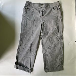 Chicos grey cargo pants 3 XXL